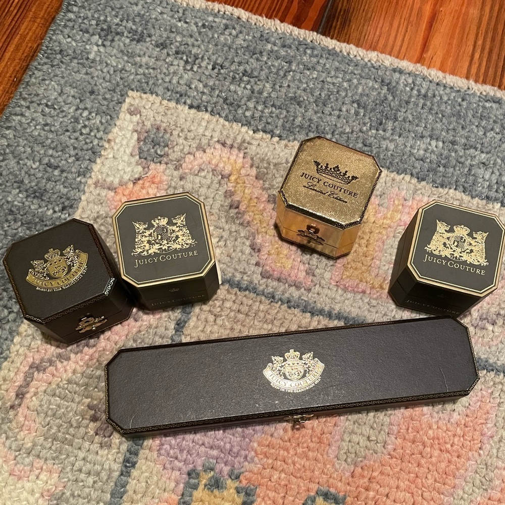 5 Juicy Couture Jewelry Boxes